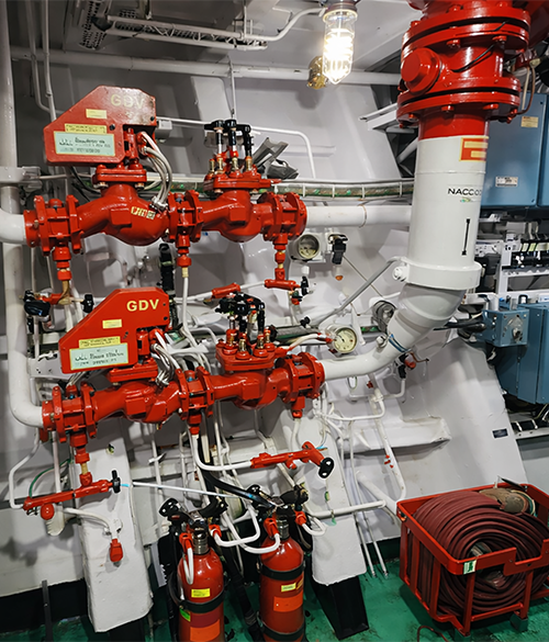 Magazine Firefighting System
